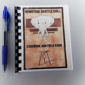 TemboTusk SKOTTLE GRILL COOKBOOK AND FIELD GUIDE - PAPERBACK COMB BINDING