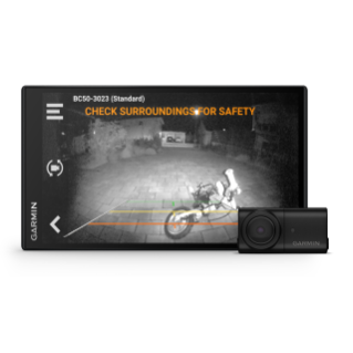 Garmin BC™ 50 Wireless Backup Camera with Night Vision, License Plate Mount and Bracket Mount