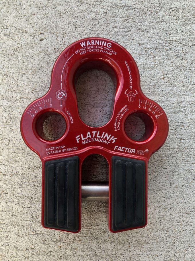 Load image into Gallery viewer, Factor 55 FlatLink MultiMount Winch Shackle Mount
