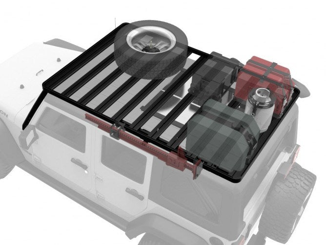 Load image into Gallery viewer, Front Runner Jeep Wrangler JK 4 Door (2007-2018) Slimline II Extreme Roof Rack Kits
