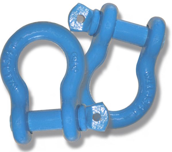Load image into Gallery viewer, 3/4&quot; Mega- Duty D-Ring Shackles (Pair)
