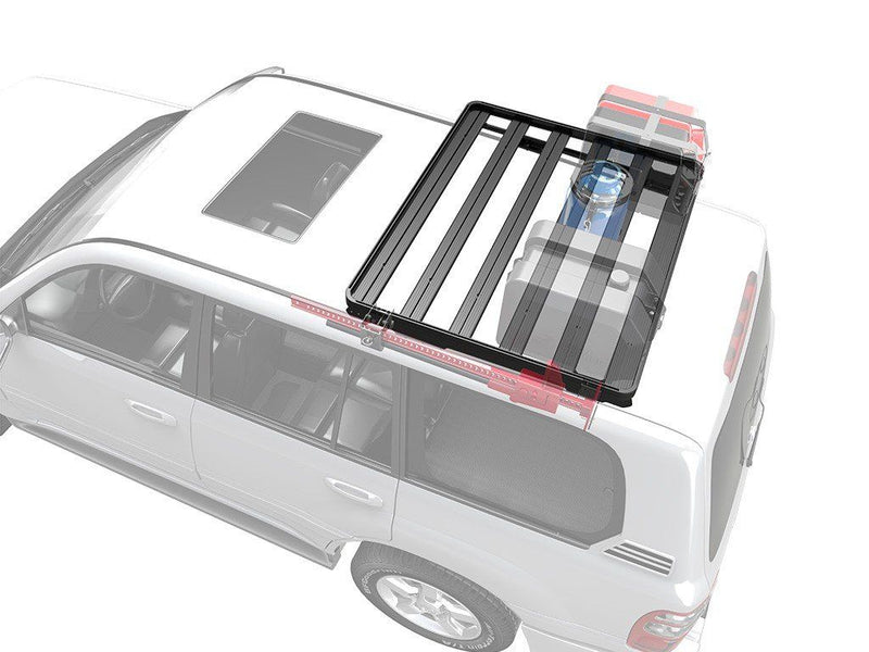 Load image into Gallery viewer, Front Runner Toyota Land Cruiser 100 Slimline II 1/2 Roof Rack Kit
